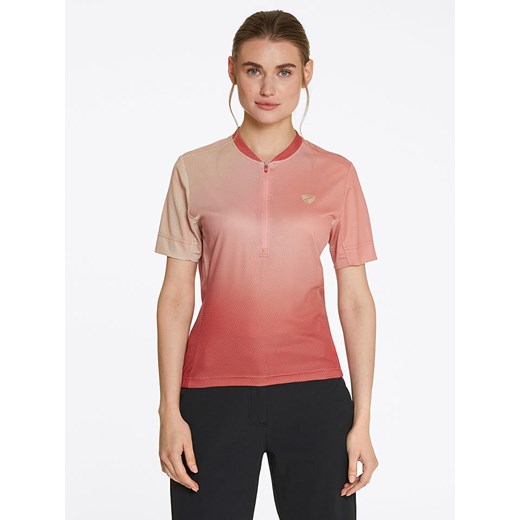 Ziener Koszulka kolarska &quot;Naladia&quot; w kolorze łososiowym ze sklepu Limango Polska w kategorii Bluzki damskie - zdjęcie 187720020