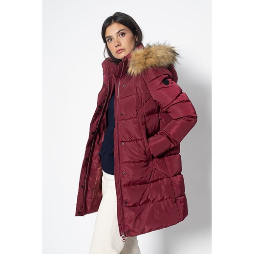 Northwood Płaszcz zimowy &quot;Paula&quot; w kolorze bordowym Northwood S okazja Limango Polska