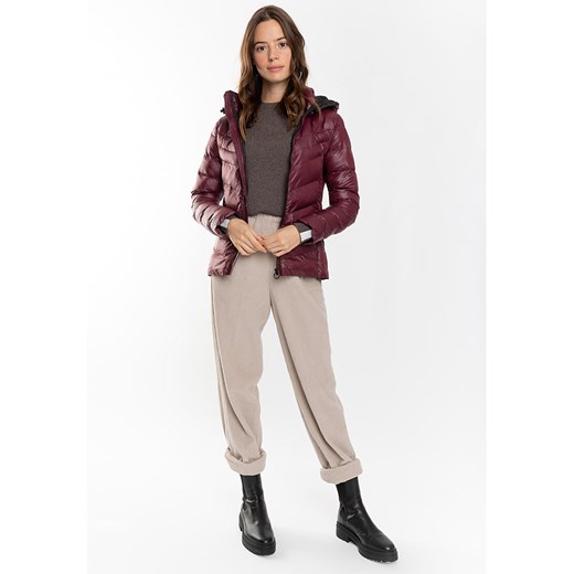Northwood Kurtka pikowana &quot;Greta&quot; w kolorze bordowym ze sklepu Limango Polska w kategorii Kurtki damskie - zdjęcie 187720523