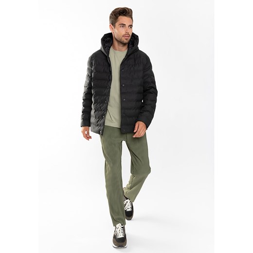 Northwood Kurtka pikowana &quot;Julian&quot; w kolorze czarnym ze sklepu Limango Polska w kategorii Kurtki męskie - zdjęcie 187720723