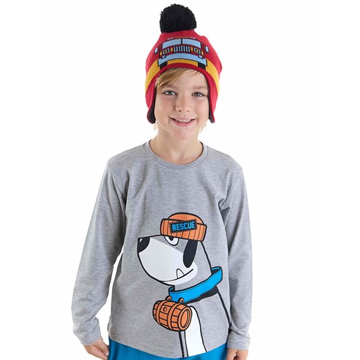 Denokids Czapka w kolorze czerwonym ze sklepu Limango Polska w kategorii Czapki dziecięce - zdjęcie 187721132