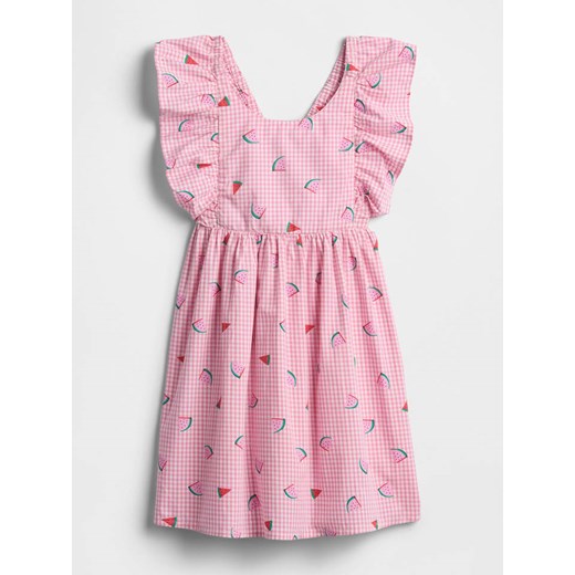 GAP Sukienka w kolorze jasnoróżowo-białym ze sklepu Limango Polska w kategorii Sukienki dziewczęce - zdjęcie 187723304