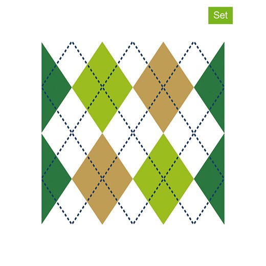 ppd Serwetki (40 szt.) &quot;Mulberry&quot; w kolorze biało-zielonym ze sklepu Limango Polska w kategorii Akcesoria kuchenne - zdjęcie 187723863