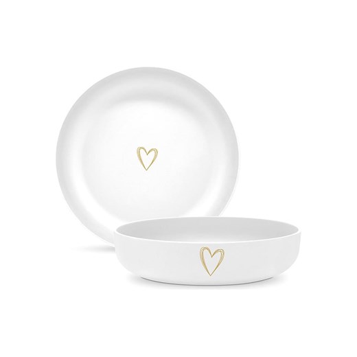 ppd Miska &quot;Pure Heart&quot; w kolorze białym - Ø 30 cm ze sklepu Limango Polska w kategorii Naczynia - zdjęcie 187723883