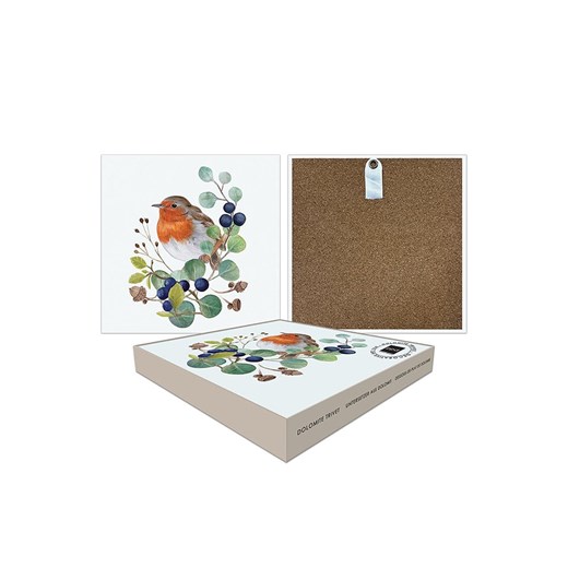 ppd Podkładka w kolorze biało-pomarańczowo-zielonym - 20,5 x 20,5 cm ze sklepu Limango Polska w kategorii Akcesoria kuchenne - zdjęcie 187723903