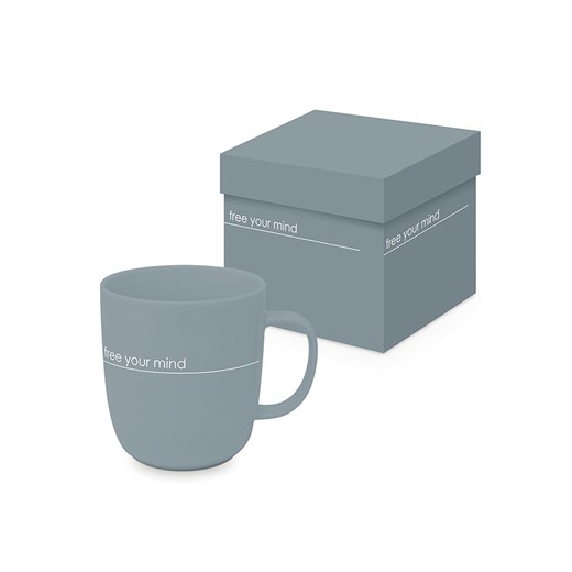 ppd Kubek jumbo &quot;Pure&quot; w kolorze niebieskim - 400 ml ze sklepu Limango Polska w kategorii Naczynia - zdjęcie 187723964