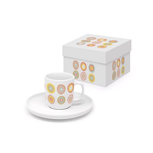 ppd Filiżanka &quot;Bubbles&quot; w kolorze białym ze wzorem do espresso - 100 ml ze sklepu Limango Polska w kategorii Dzbanki i zaparzacze - zdjęcie 187723974