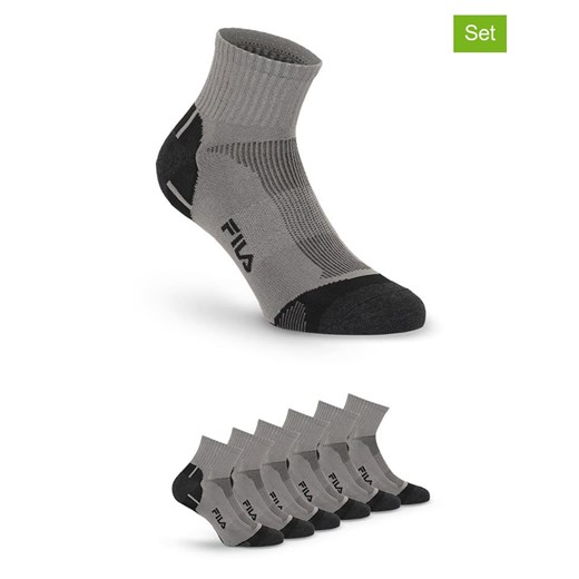 Fila Skarpety (6 par) w kolorze szarym ze sklepu Limango Polska w kategorii Skarpetki męskie - zdjęcie 187725943