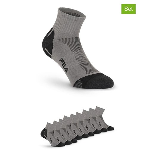 Fila Skarpety (9 par) w kolorze szarym ze sklepu Limango Polska w kategorii Skarpetki męskie - zdjęcie 187725952