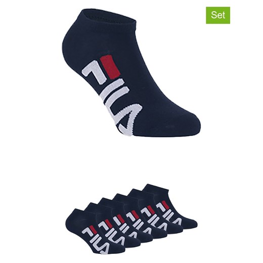 Fila Skarpety (6 par) w kolorze granatowym do sneakersów ze sklepu Limango Polska w kategorii Skarpetki męskie - zdjęcie 187726043