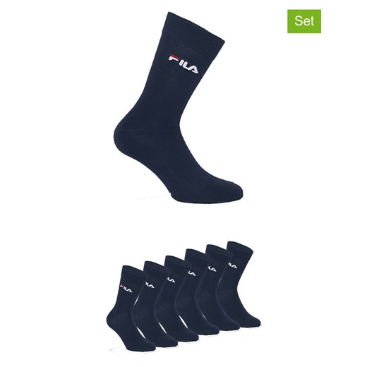 Fila Skarpety (6 par) w kolorze granatowym ze sklepu Limango Polska w kategorii Skarpetki męskie - zdjęcie 187726130