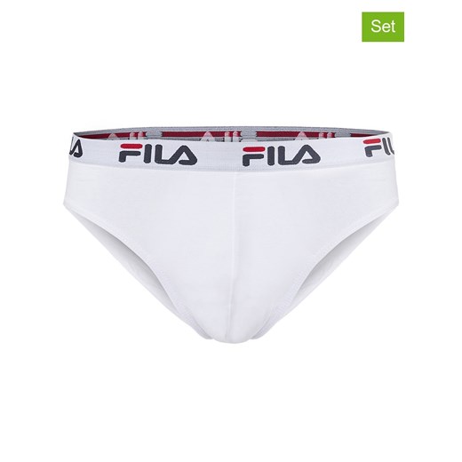 Fila Slipy (2 pary) w kolorze białym ze sklepu Limango Polska w kategorii Majtki męskie - zdjęcie 187726581