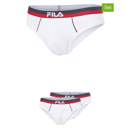 Fila Slipy (2 pary) w kolorze białym ze sklepu Limango Polska w kategorii Majtki męskie - zdjęcie 187726693