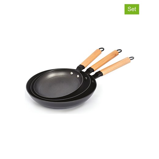 Brandt Patelnie (3 szt.) w kolorze czarnym ze sklepu Limango Polska w kategorii Garnki - zdjęcie 187726922