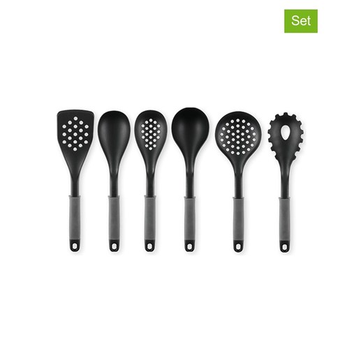 Brandt 7-częściowy zestaw w kolorze ciemnoszarym - wys. 39 x Ø 13 cm ze sklepu Limango Polska w kategorii Akcesoria kuchenne - zdjęcie 187727000