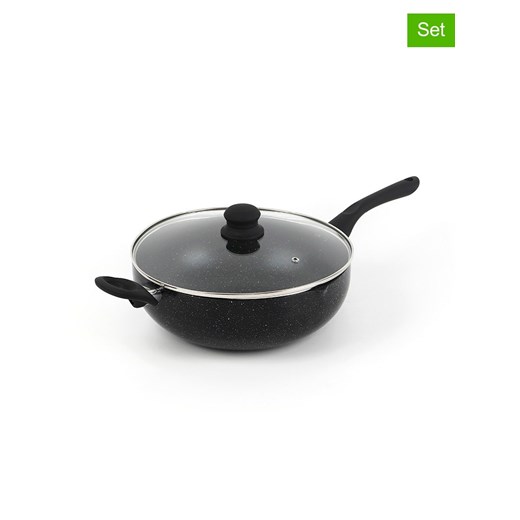 Brandt 2-częściowy zestaw w kolorze czarnym ze sklepu Limango Polska w kategorii Garnki - zdjęcie 187727164