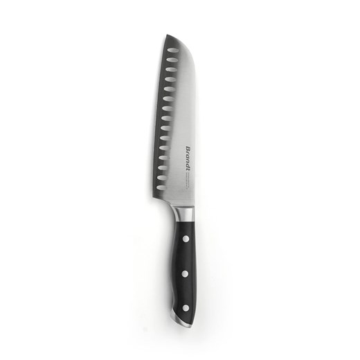 Brandt Nóż santoku w kolorze czarnym - dł. 18 cm ze sklepu Limango Polska w kategorii Noże kuchenne - zdjęcie 187727321