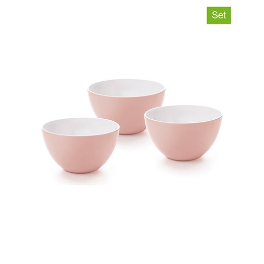 Brandt Miski (3 szt.) w kolorze jasnoróżowym - Ø 12,5 cm ze sklepu Limango Polska w kategorii Naczynia - zdjęcie 187727433