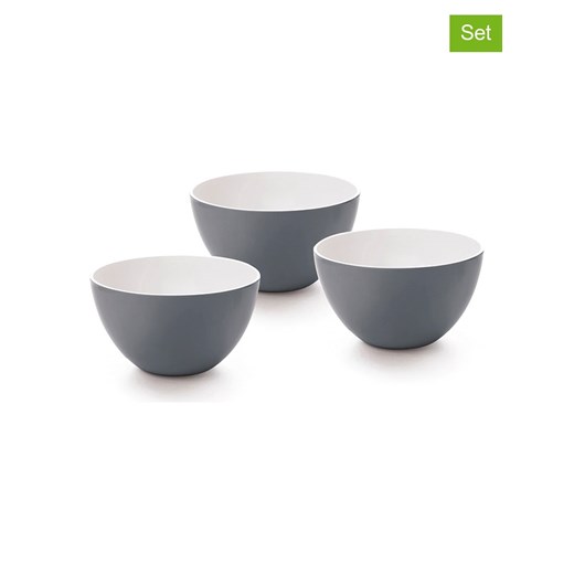 Brandt Miski (3 szt.) w kolorze szarym - Ø 12,5 cm ze sklepu Limango Polska w kategorii Naczynia - zdjęcie 187727441