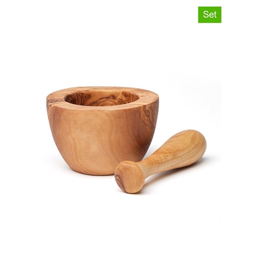 Brandt 2-częściowy zestaw w kolorze jasnobrązowym - Ø 12 cm ze sklepu Limango Polska w kategorii Akcesoria kuchenne - zdjęcie 187727553