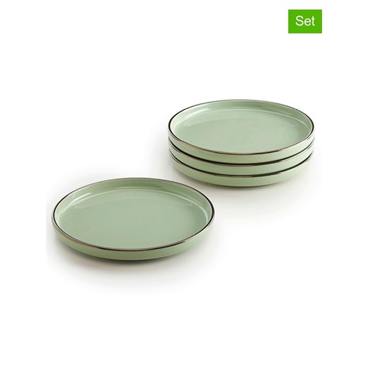 Brandt Talerzyki deserowe (4 szt.) w kolorze zielonym - Ø 20,5 cm ze sklepu Limango Polska w kategorii Naczynia - zdjęcie 187727591