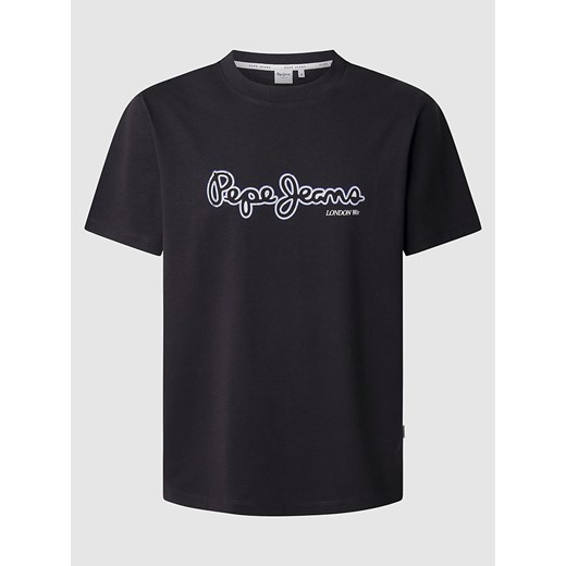 Pepe Jeans Koszulka &quot;Dorian&quot; w kolorze czarnym ze sklepu Limango Polska w kategorii T-shirty męskie - zdjęcie 187727844