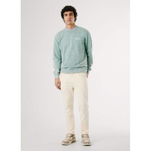Pepe Jeans Bluza w kolorze zielonym ze sklepu Limango Polska w kategorii Bluzy męskie - zdjęcie 187728021