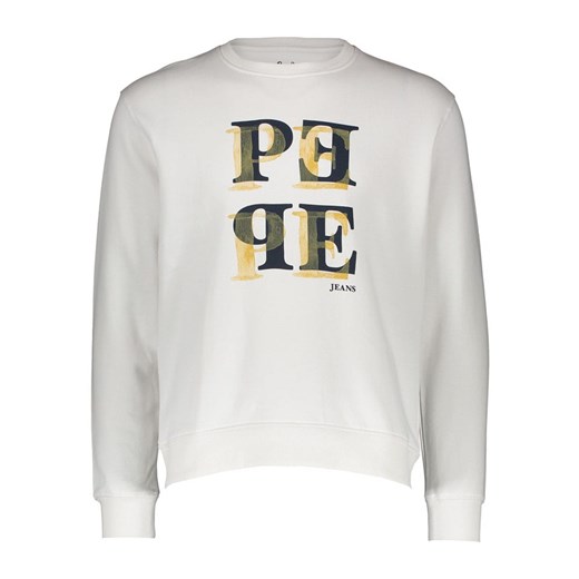 Pepe Jeans Bluza w kolorze białym ze sklepu Limango Polska w kategorii Bluzy męskie - zdjęcie 187728120