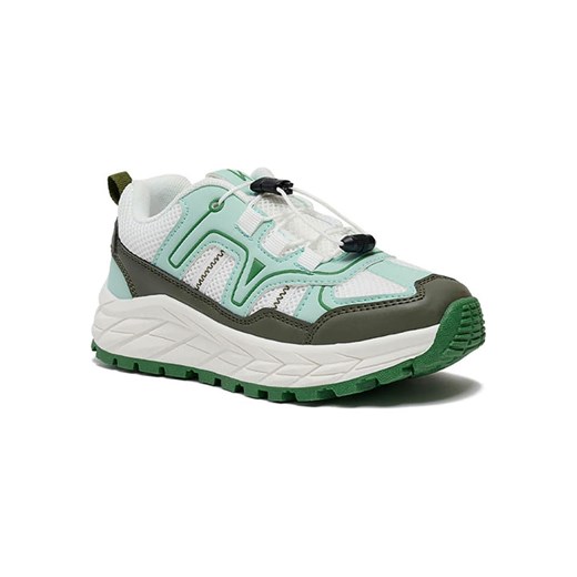 Kimberfeel Buty trekkingowe &quot;Elie&quot; w kolorze biało-turkusowym ze sklepu Limango Polska w kategorii Buty trekkingowe dziecięce - zdjęcie 187729161