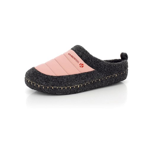 Kimberfeel Kapcie &quot;Cosy&quot; w kolorze jasnoróżowo-antracytowym ze sklepu Limango Polska w kategorii Kapcie damskie - zdjęcie 187729674