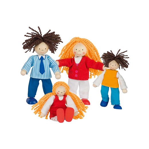 Goki Lalki (4 szt.) w różnych kolorach - 3+ ze sklepu Limango Polska w kategorii Zabawki - zdjęcie 187730233