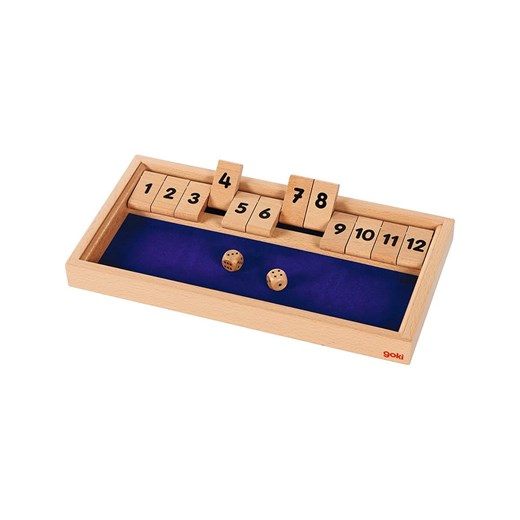 Goki Gra &quot;Shut the box&quot; z kostką - 6+ ze sklepu Limango Polska w kategorii Zabawki - zdjęcie 187730273