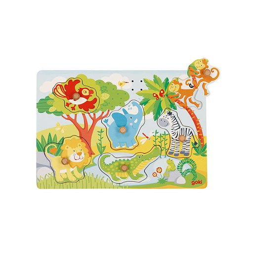 Goki Puzzle dzwiękowe - 12 m+ ze sklepu Limango Polska w kategorii Puzzle - zdjęcie 187730351