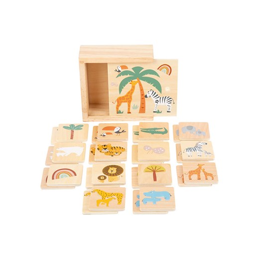 small foot Gra pamięciowa &quot;Safari&quot; - 3+ ze sklepu Limango Polska w kategorii Puzzle - zdjęcie 187730700