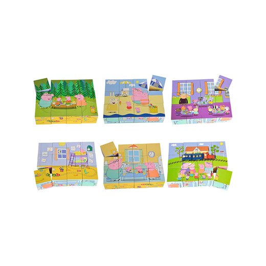 Peppa Pig Klocki-puzzle &quot;Peppa Pig&quot; - 3+ ze sklepu Limango Polska w kategorii Zabawki - zdjęcie 187731271