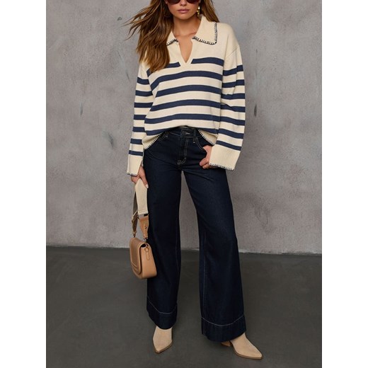 LA Angels Sweter w kolorze beżowym ze sklepu Limango Polska w kategorii Swetry damskie - zdjęcie 187732030