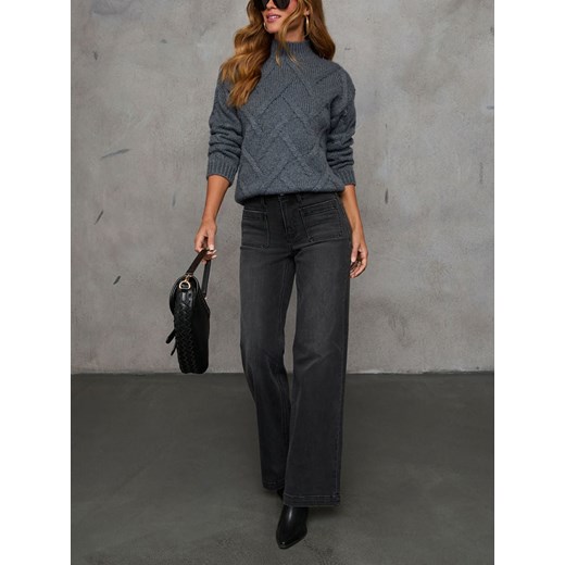 LA Angels Sweter w kolorze antracytowym ze sklepu Limango Polska w kategorii Swetry damskie - zdjęcie 187732142