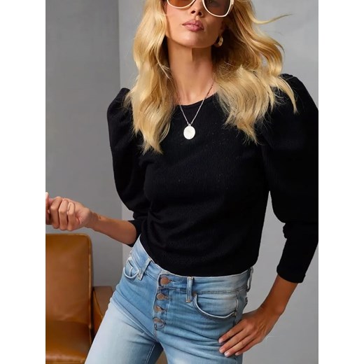 LA Angels Sweter w kolorze czarnym ze sklepu Limango Polska w kategorii Swetry damskie - zdjęcie 187732930