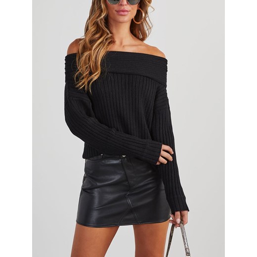 LA Angels Sweter w kolorze czarnym ze sklepu Limango Polska w kategorii Swetry damskie - zdjęcie 187733112