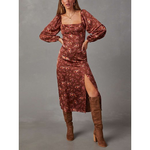 LA Angels Sukienka w kolorze jasnobrązowym ze sklepu Limango Polska w kategorii Sukienki - zdjęcie 187733264