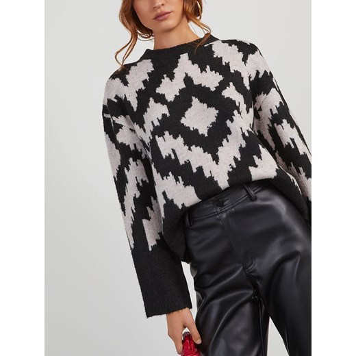 LA Angels Sweter w kolorze czarno-białym ze sklepu Limango Polska w kategorii Swetry damskie - zdjęcie 187733611