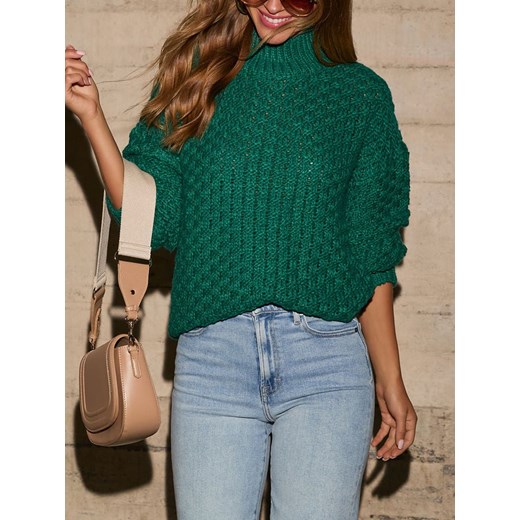 LA Angels Sweter w kolorze zielonym ze sklepu Limango Polska w kategorii Swetry damskie - zdjęcie 187733690