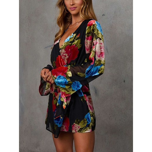 LA Angels Sukienka w kolorze czarnym ze wzorem ze sklepu Limango Polska w kategorii Sukienki - zdjęcie 187733754