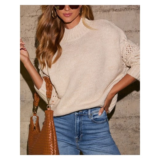 LA Angels Sweter w kolorze kremowym ze sklepu Limango Polska w kategorii Swetry damskie - zdjęcie 187733804