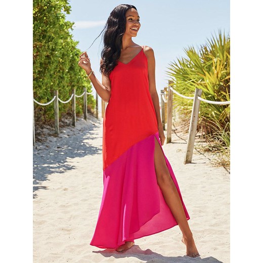 LA Angels Sukienka w kolorze czerwono-różowym ze sklepu Limango Polska w kategorii Sukienki - zdjęcie 187734851