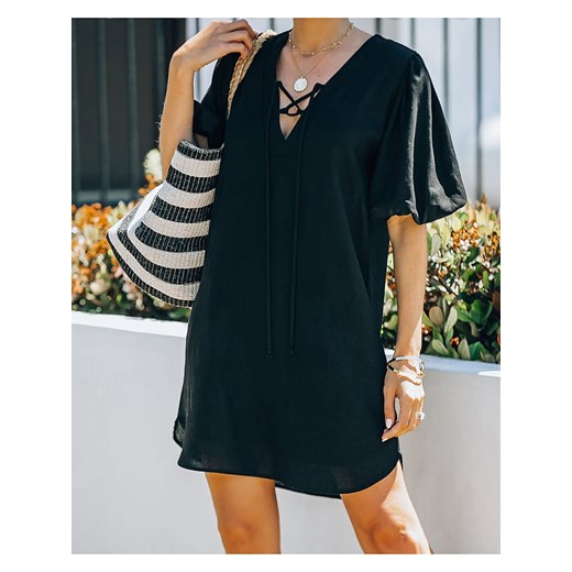 LA Angels Sukienka w kolorze czarnym ze sklepu Limango Polska w kategorii Sukienki - zdjęcie 187734924