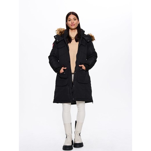 CANADA weather gear Parka w kolorze czarnym ze sklepu Limango Polska w kategorii Kurtki damskie - zdjęcie 187735944