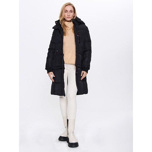 CANADA weather gear Płaszcz zimowy w kolorze czarnym ze sklepu Limango Polska w kategorii Kurtki damskie - zdjęcie 187736002