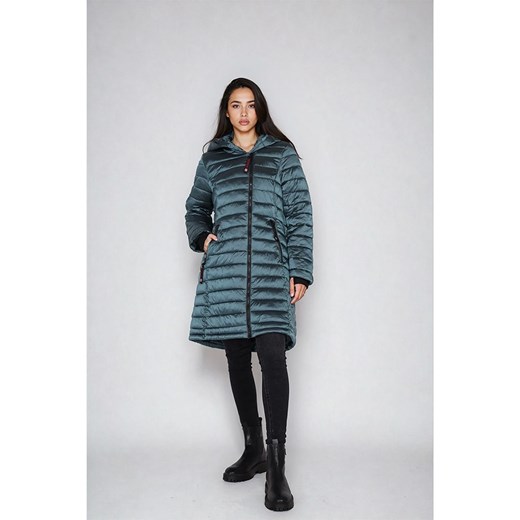 CANADA weather gear Płaszcz zimowy w kolorze turkusowym ze sklepu Limango Polska w kategorii Kurtki damskie - zdjęcie 187736063