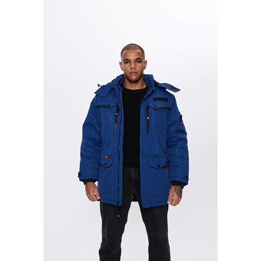 CANADA weather gear Kurtka zimowa w kolorze niebieskim ze sklepu Limango Polska w kategorii Kurtki męskie - zdjęcie 187736121